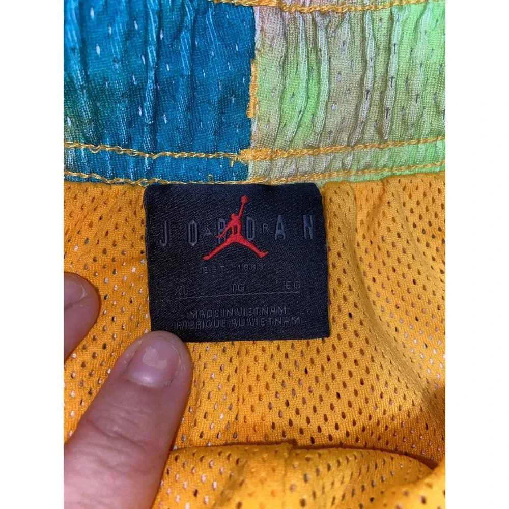 Air Jordan Shorts Mens XL Tie Dye Liner Basketball Jumpman